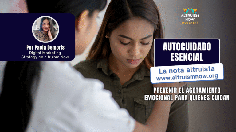 Autocuidado Esencial: Prevenir el Agotamiento Emocional para Quienes Cuidan