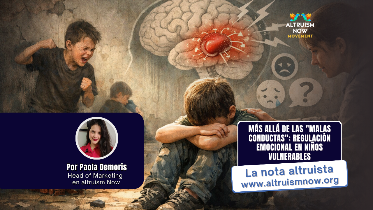 Más allá de las “malas conductas”: Regulación emocional en niños vulnerables