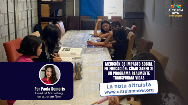 Medición de impacto social en educación: cómo saber si un programa realmente transforma vidas