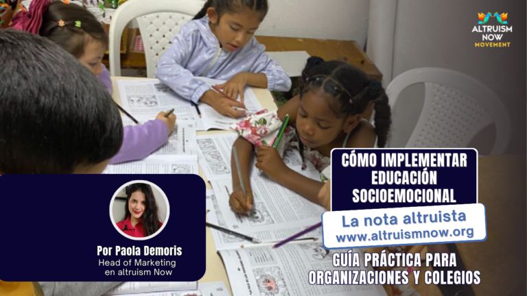 Cómo implementar educación socioemocional en fundaciones, colegios y programas sociales (guía práctica 2026)